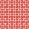 Vector abstract geometric seamless pattern with square grid, curved lines, mesh