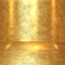 Vector abstract golden room with gold floor and walls
