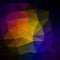 vector abstract irregular polygon background with a triangle pattern in rainbow full color spectrum. eps 10