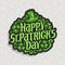 Vector abstract logo for St. Patrick`s Day