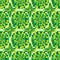 Vector abstract seamless green pattern