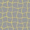 Vector abstract seamless yellow wave swirl pattern on trendy gray color.