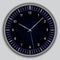 Vector abstract simple round clock