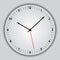 Vector abstract simple round clock