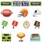 Vector American football / gridiron icon set. Part