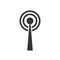 Vector Antenna icon isolated