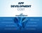 A vector of App Development Costs  iceberg model has hidden costs underwater such as publishing, functional, administrative