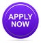 Vector apply now purple icon round web button