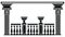 Vector Architectural decorative columns