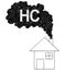 Vector Artistic Drawing Illustration of Smoke Coming from House Chimney, HC or Hydrocarbon Air Pollution Concept