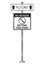 Vector Artistic Drawing of Traffic Arrow Sign With Future and No Reason Beyond This Point Texts.