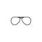 Vector aviator sunglasses icon