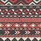 Vector Aztec Tribal Seamless Pattern on Crumpled