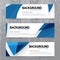 Vector background banner Collection horizontal business set tem