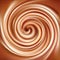 Vector background of swirling caramel texture