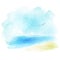 Vector background of a watercolor seascape