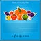 Vector backgrounds, banners about healthy eating. Vector vegetables elements for infographics. vegetables.