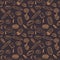 Vector bakery seamless pattern. Hand drawn collection