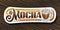 Vector banner for Mocha Coffee