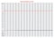 Vector basal chart of body temperature on celsius. Schedule for self-filling.