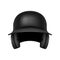 Vector baseball black helmet.