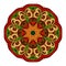 Vector Beautiful Deco Colored contour Mandala