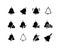 Vector Bell icons set