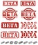 Vector Beta Stamps