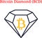 Vector Bitcoin Diamond (BCD) logo
