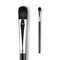 Vector Black Clean Professional Makeup Concealer Eye Shadow Brush with Black Handle Isolated on White Background