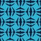 Vector black dark bats blue seamless pattern