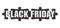 Vector Black Friday Jig-Saw Puzzle Title Illustration Isolated On A White Background.