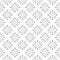 Vector Black Polka Doted Flower Shaping Repeated Pattern On White Background Vector Illustrations