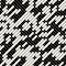 Vector Black White Diagonal Lines Geometric Seamless Pattern