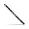 Vector black and white didgeridoo, traditional australian wind musical instrument