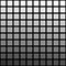 Vector black and white square checkered gradient background or texture.