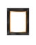 Vector blank black gilded picture frame