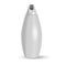 Vector blank template. Mock-up of white plastic bottle with cap. Realistic 3d container for body lotion, shampoo, milk for skin c