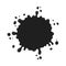 Vector blob of ink or oil.