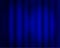 Vector Blue Curtains Background, Stage Illumination, Colorful Backdrop Template.