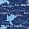 Vector Blue Travel California Cities Animals