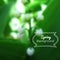 Vector blurred nature spring green background