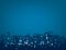 Vector bokeh night city background.