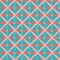 Vector braid effect weave seamless interlace pattern background. Macrame style ribbon plait lattice blue pink backdrop