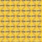 Vector braid effect weave seamless interlace pattern background. Macrame style ribbon plait lattice ochre yellow brown