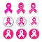 Vector Breast Cancer Ribbon