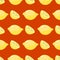 Vector bright lemon seamless pattern