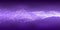 Vector Bright Wavy Lines and Glitters in Dark Purple Gradient Background Banner