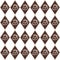 Vector Brown diamond cup pattern