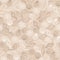 Vector brown line seamless pattern of seashells